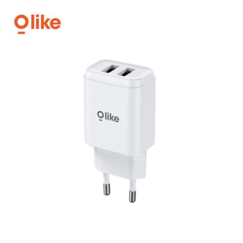 Olike C201 Adaptor Charger 12W Free Micro USB For Oppo Vivo Realme Xiaomi infinix