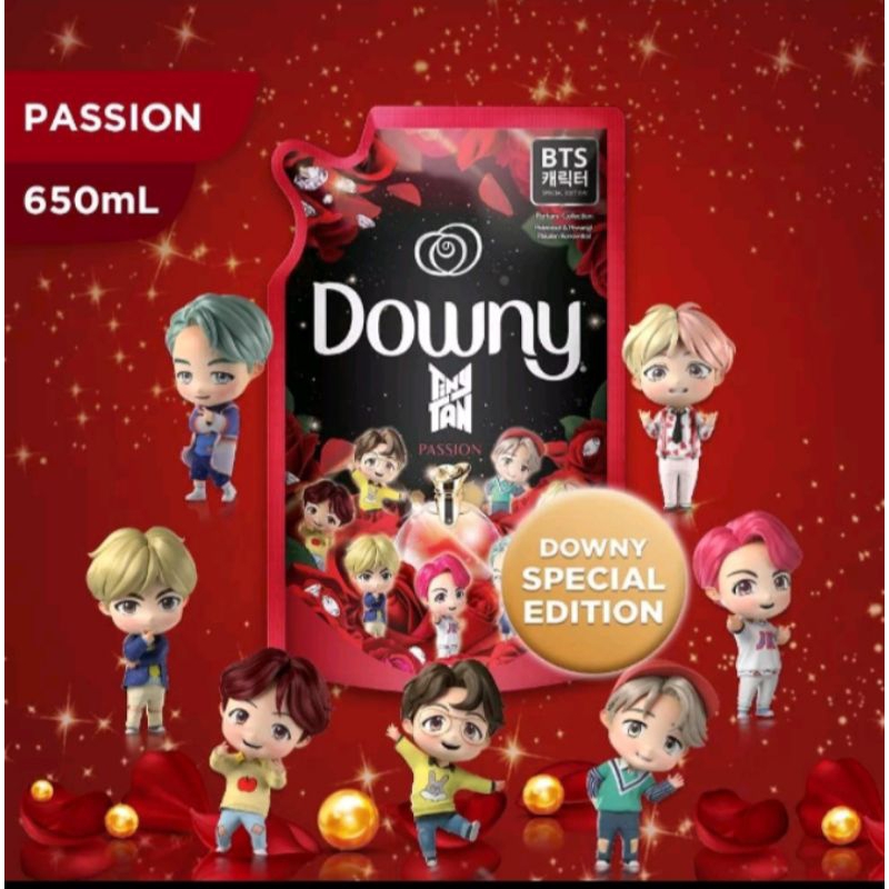 Downy TinyTAN Pewangi dan Pelembut Pakaian 650mL