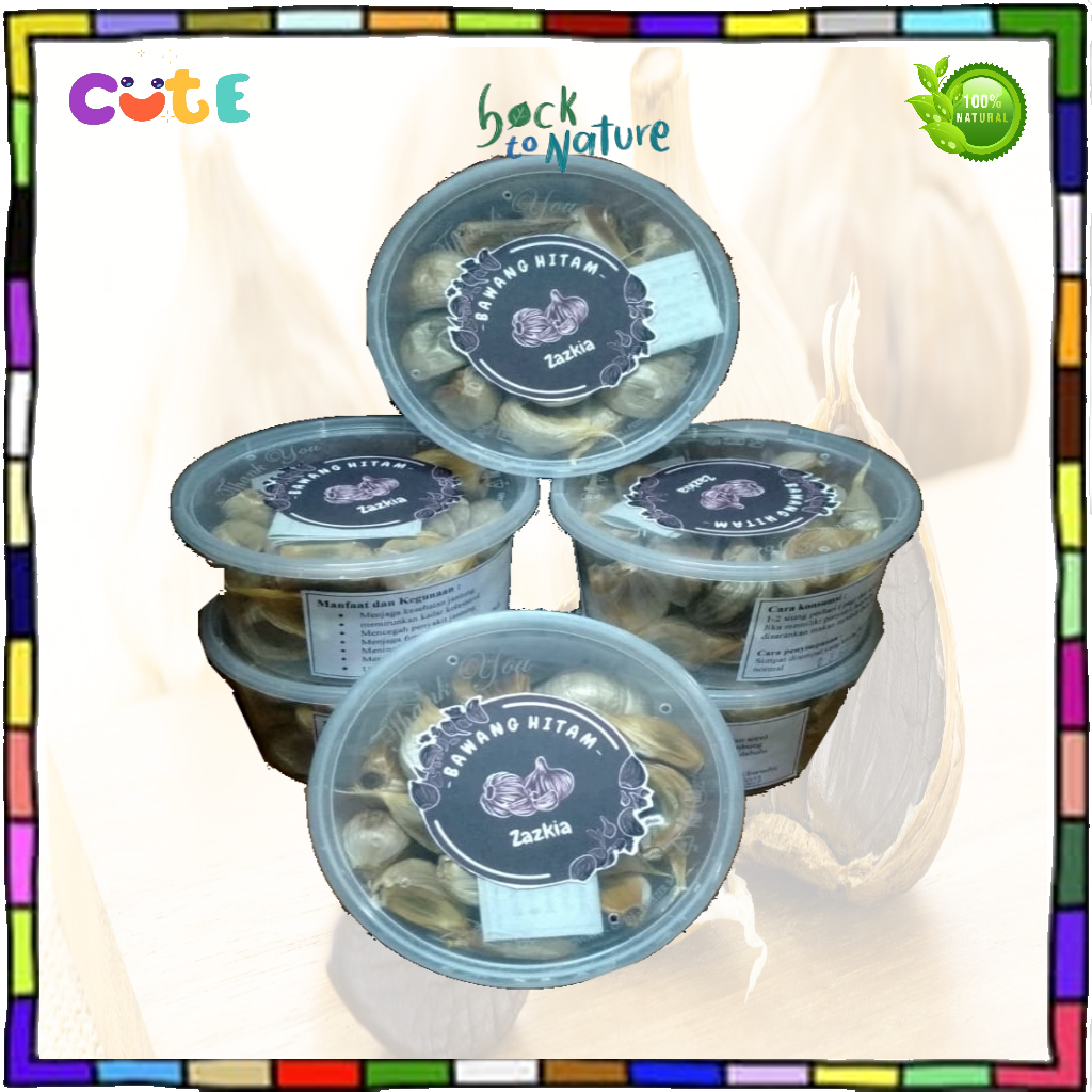 

BLACK GARLIC / Bawang Hitam Kating 200 gr - Camilan Herbal Untuk Kesehatan - Bawang Hitam