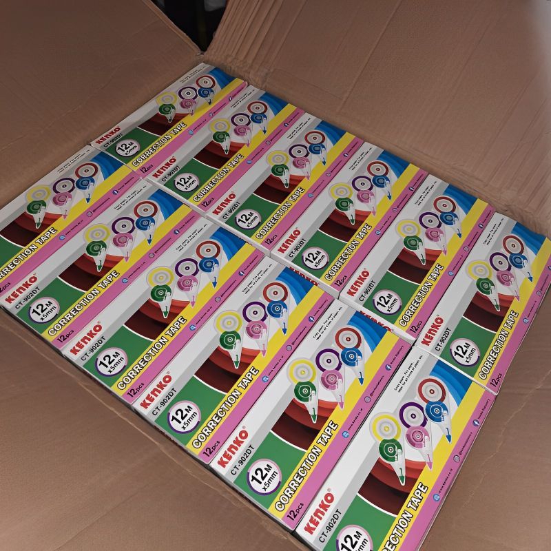

D3W! CORRECTION TAPE KENKO CT-902DT 12METER (1PAK/12PCS)