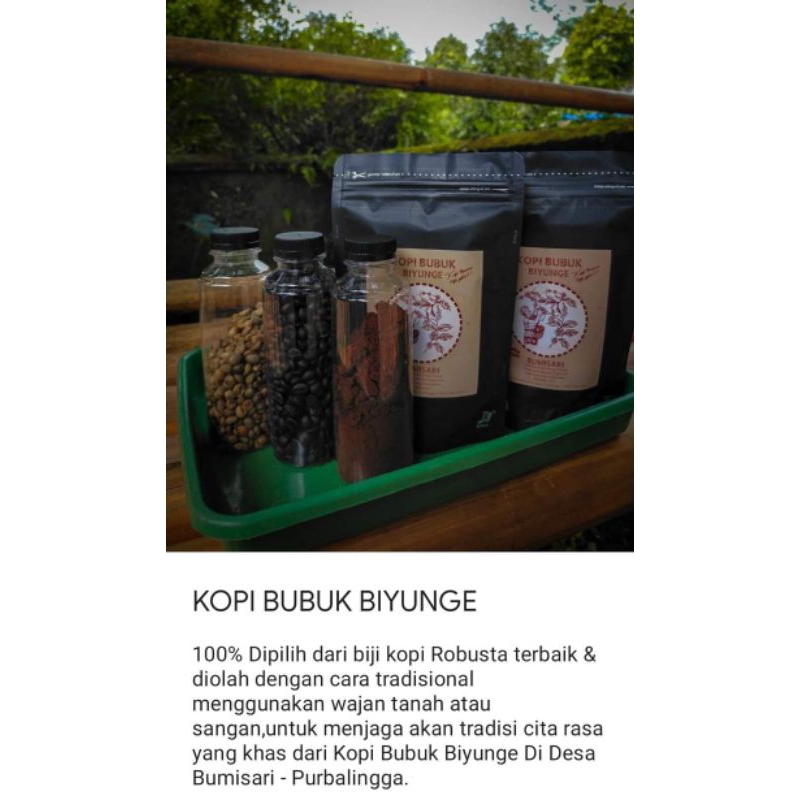 

kopi bubuk/kemasan 200gram