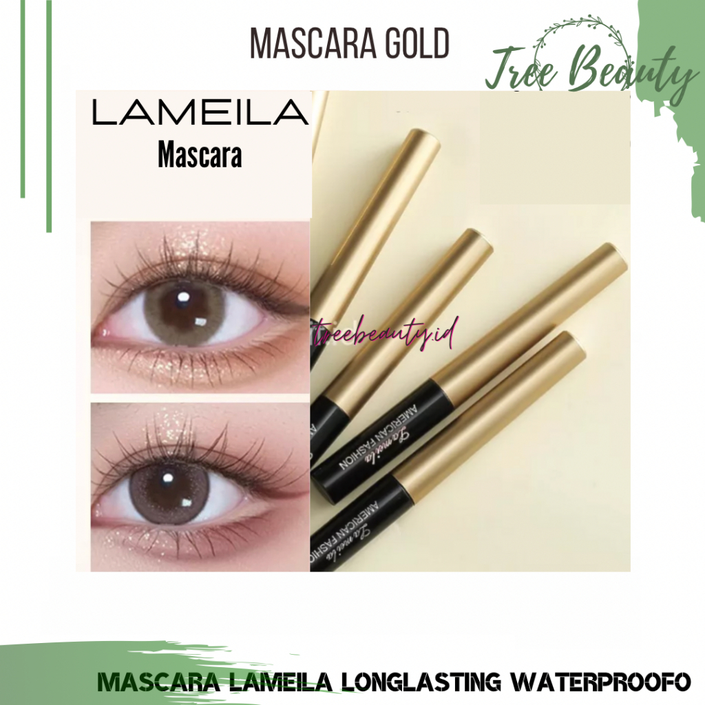 Waterproof Mascara Tahan lama Long Lasting Maskara Impor Curling Eyelash Bobeini