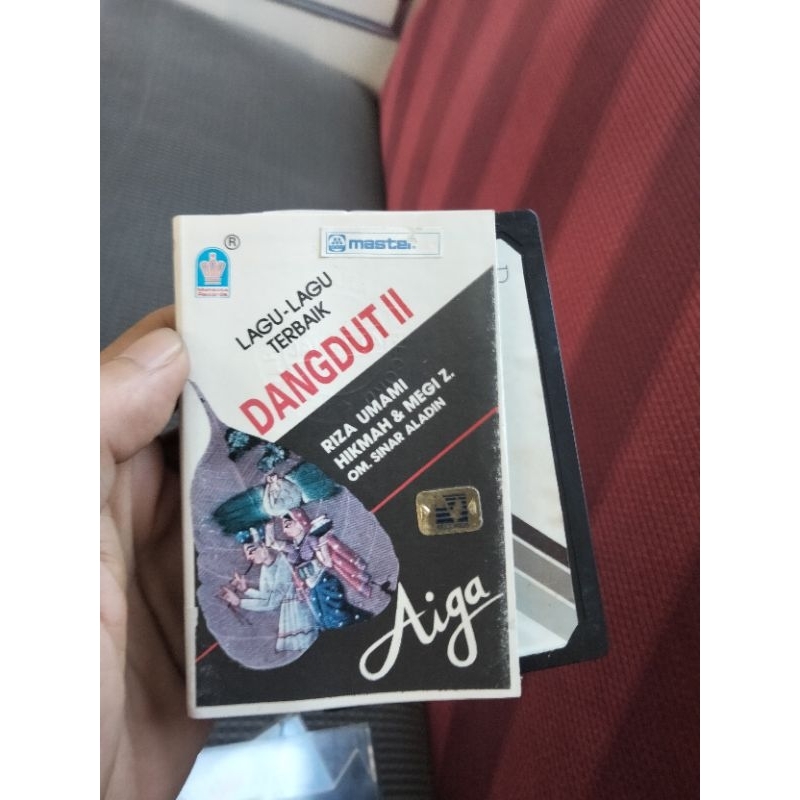 Kaset Pita Original Lagu" Dangdut Terbaik II, Riza Umami, Hikmah & Megi Z. Om Sinar Aladin