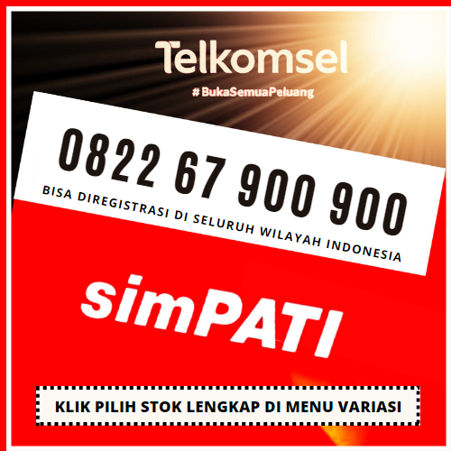 Nomor Cantik Simpati Telkomsel  Dobel ratusan Hoki 4G LTE 900 900