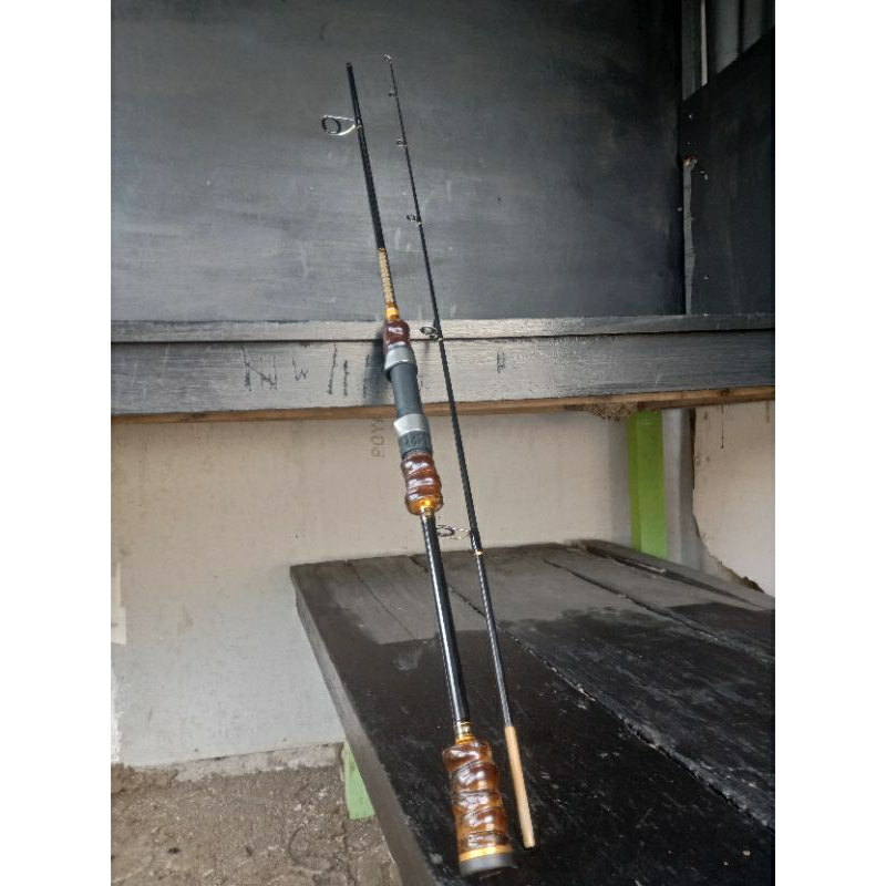Joran pancing bambu cendani carbon solid sutet