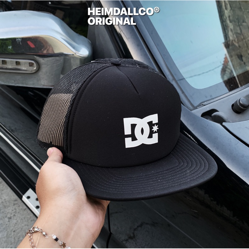 DC SHOES GAS STATION TRUCKER CAP BLACK ORIGINAL