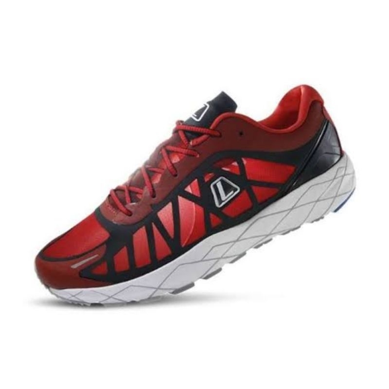 Sepatu League Merah Valiant M Running Shoes Cowo Cewe Original