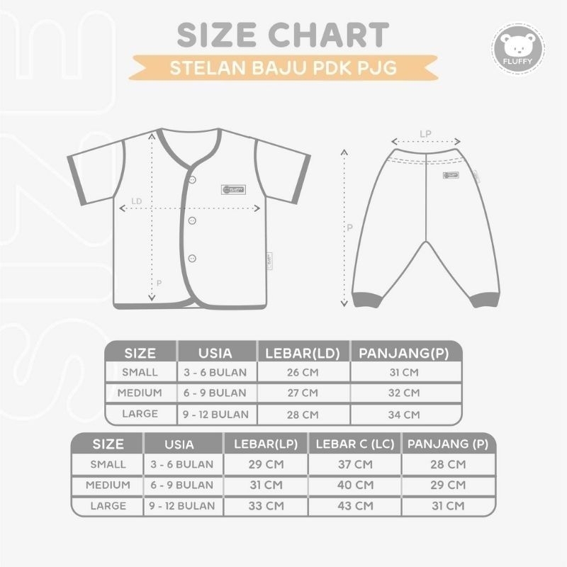 FLUFFY - SETELAN PENDEK CELANA PANJANG STAR - SETELAN PENDEK CELANA PANJANG KANCING DEPAN STAR - BAJU TIDUR ANAK - BAJU ANAK - BAJU BAYI FLUFFY