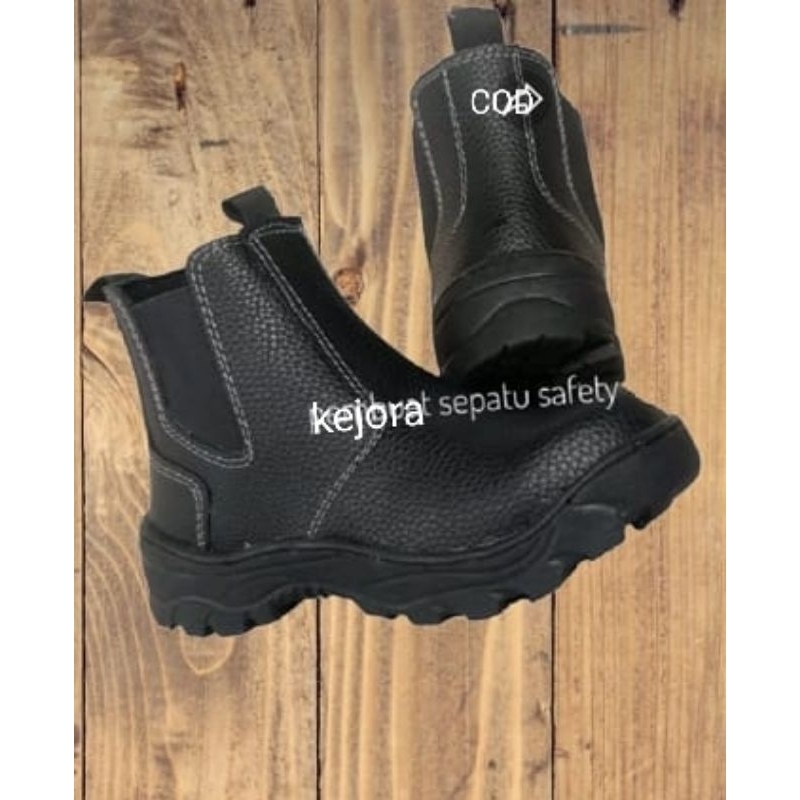 ! Sepatu safety pria s pria Sepatu Safety ujung Besi harga termurah