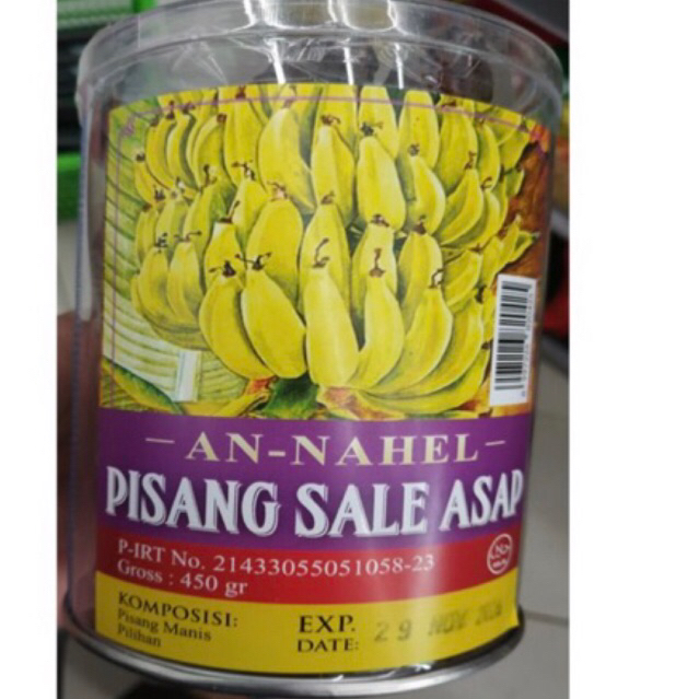 

Pisang Sale Asap An-Nahel 450 grm