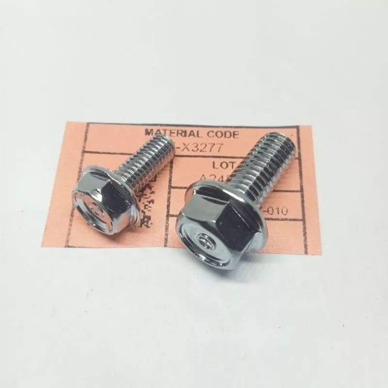 BAUT TOPI M6 BAUT COVER KNALPOT HONDA BEAT