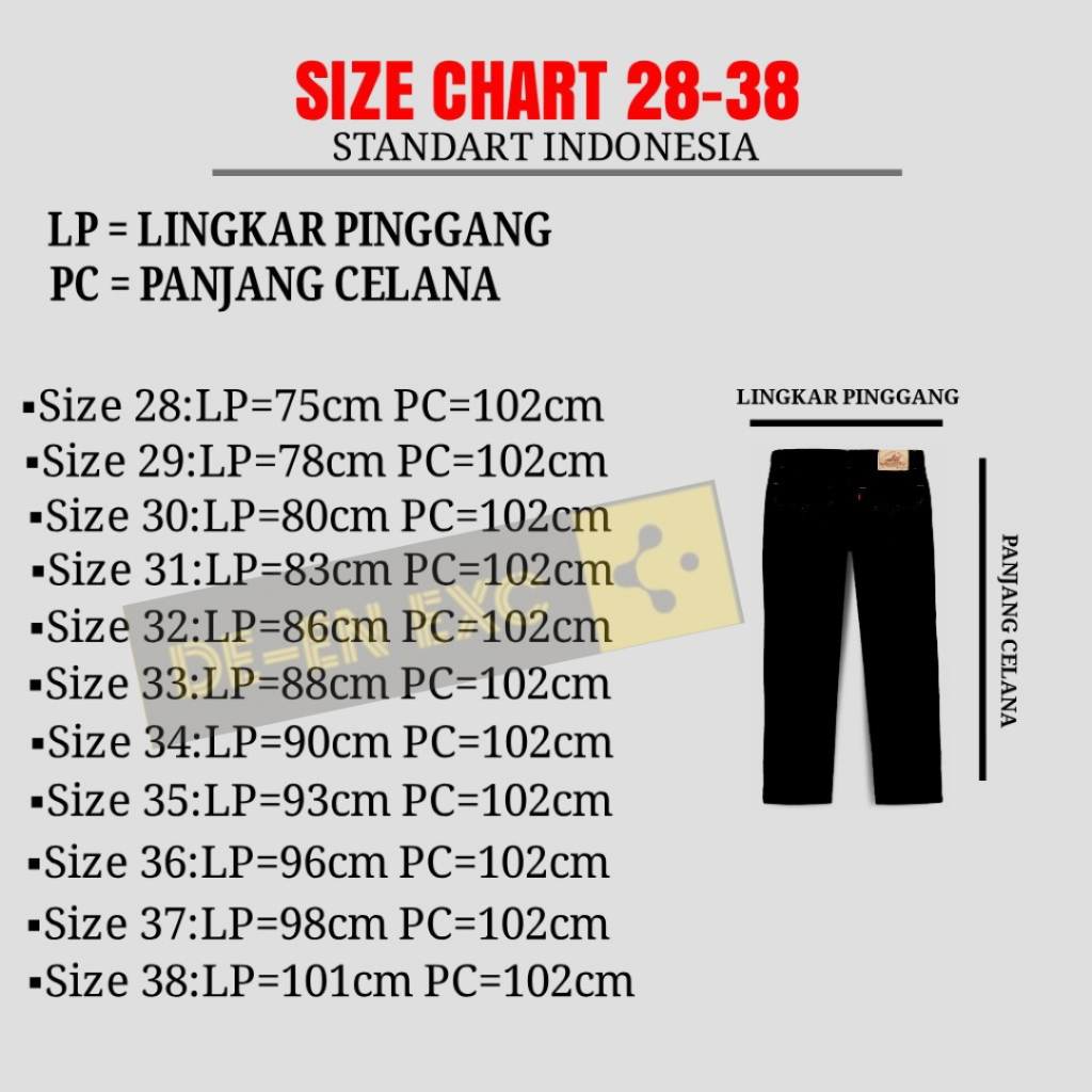 Celana Jeans Panjang Pria Standar Reguler Model Korean Style