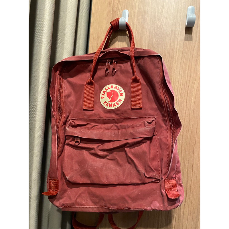[PRELOVED] Tas Ransel / Backpack Fjallraven Kanken - Ox Red
