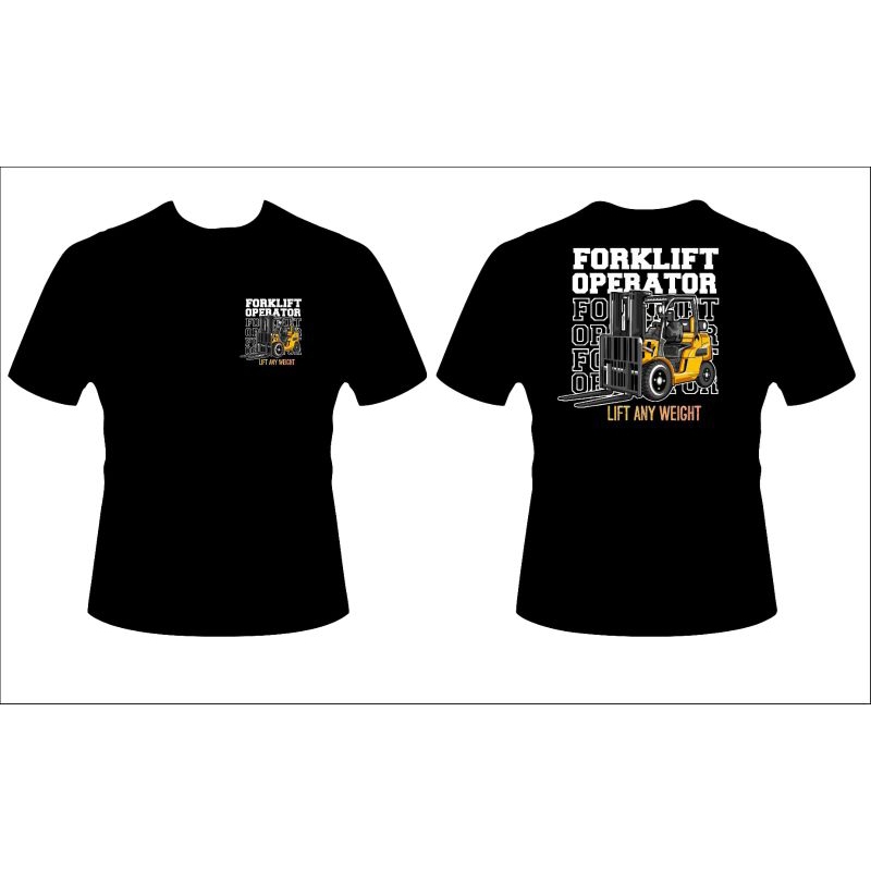 JEBER KAOS FORKLIFT OPERATOR / BAJU OPERATOR FOR KLIFT