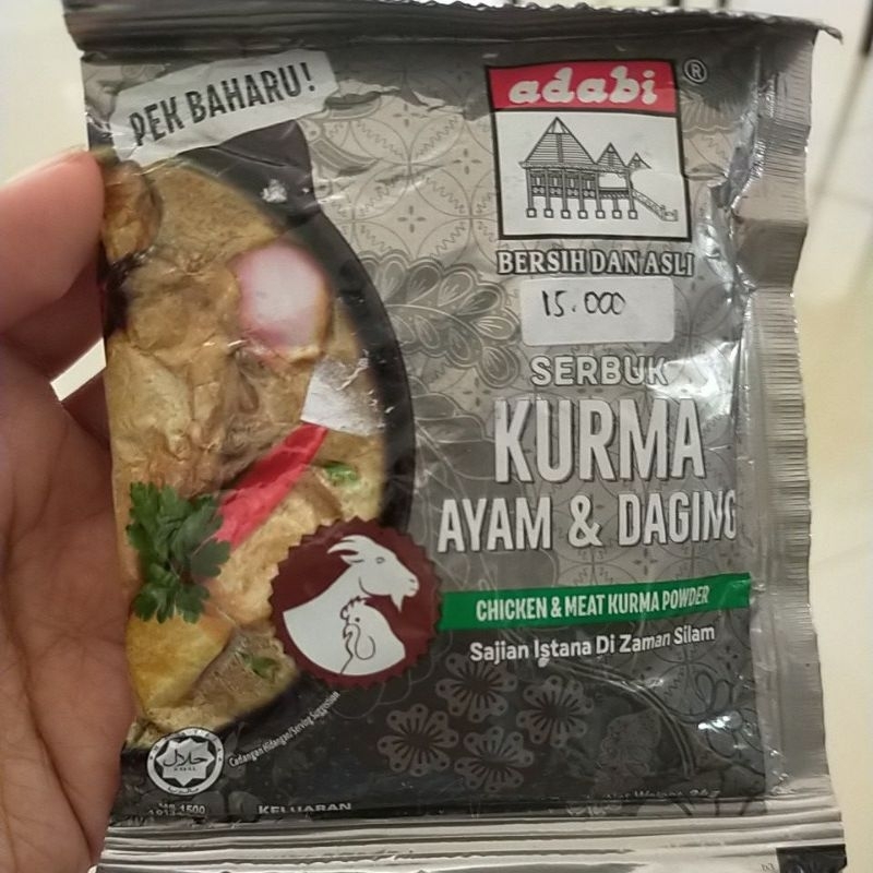 

bumbu instan kari rendang opor