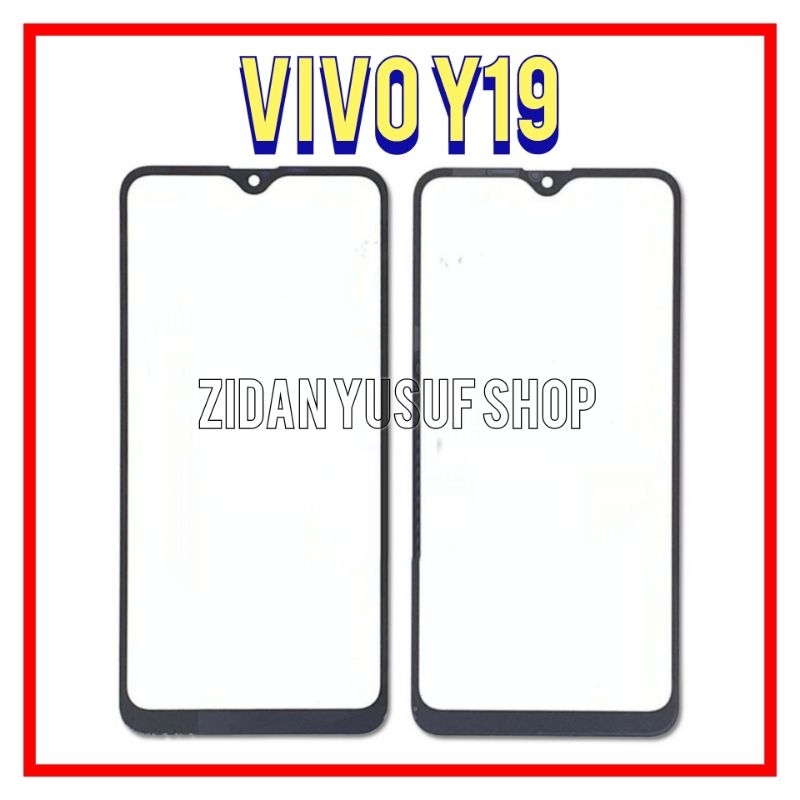 KACA LCD+LEM OCA KERING VIVO Y19 GLASS TOUCHSCREEN KACA DEPAN