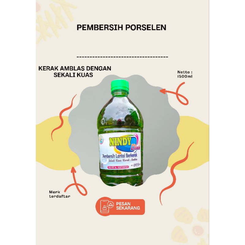Cleantex pembersih porselen 500ml