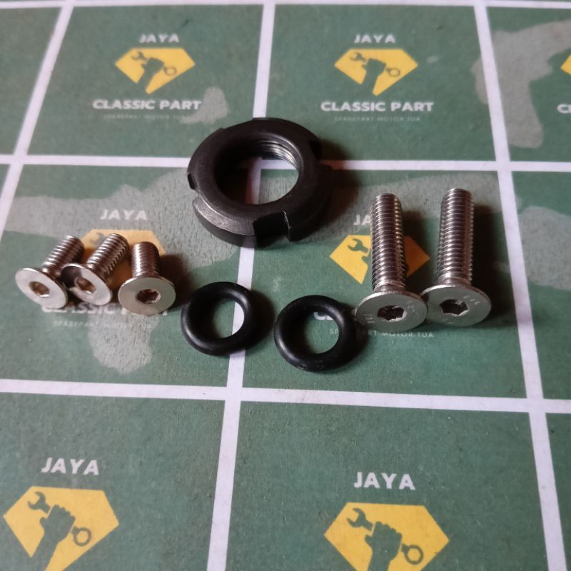 PAKET HEMAT¹ BAUT POMPA OLI SET SEAL+BAUT & MUR ROTOR POMOA OLI PNP CB GL MP NT TIGER TIGER REVO