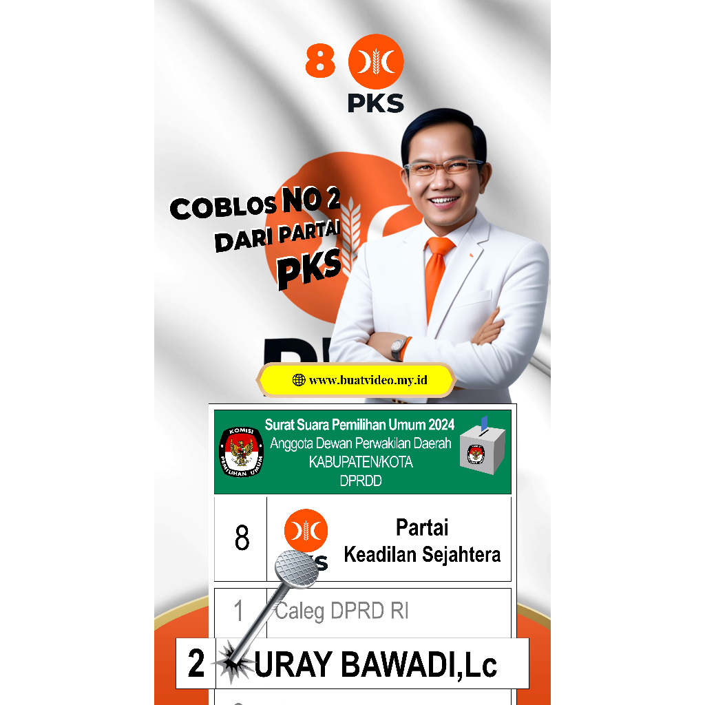 Video Promosi Caleg Animasi (Partai PKS)