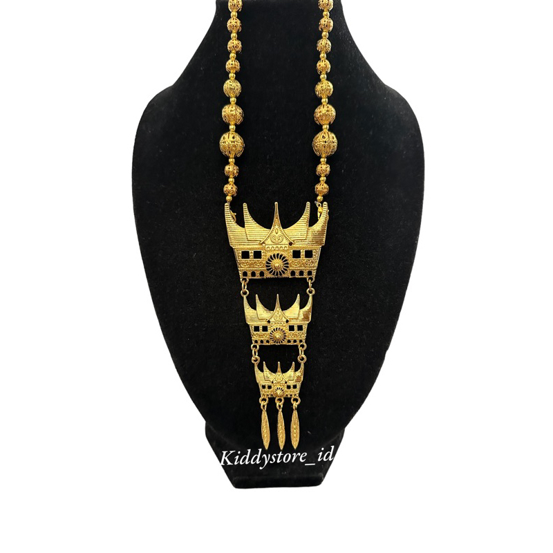 Kalung etnik bros / etnik padang /rumah gadang