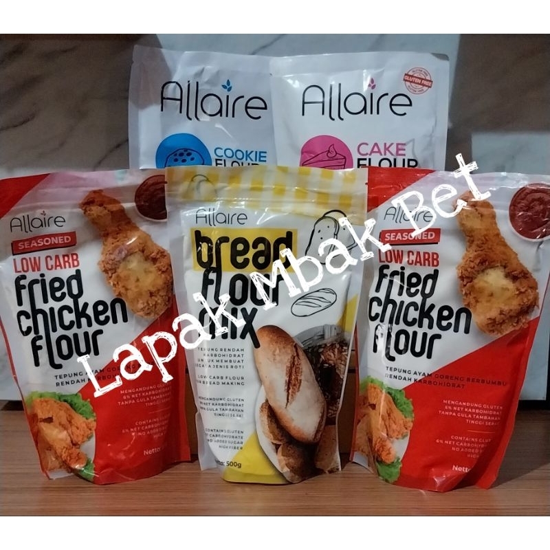 

Tepung Allaire Bread / Cake / Cookies / Fried Chicken 500gr