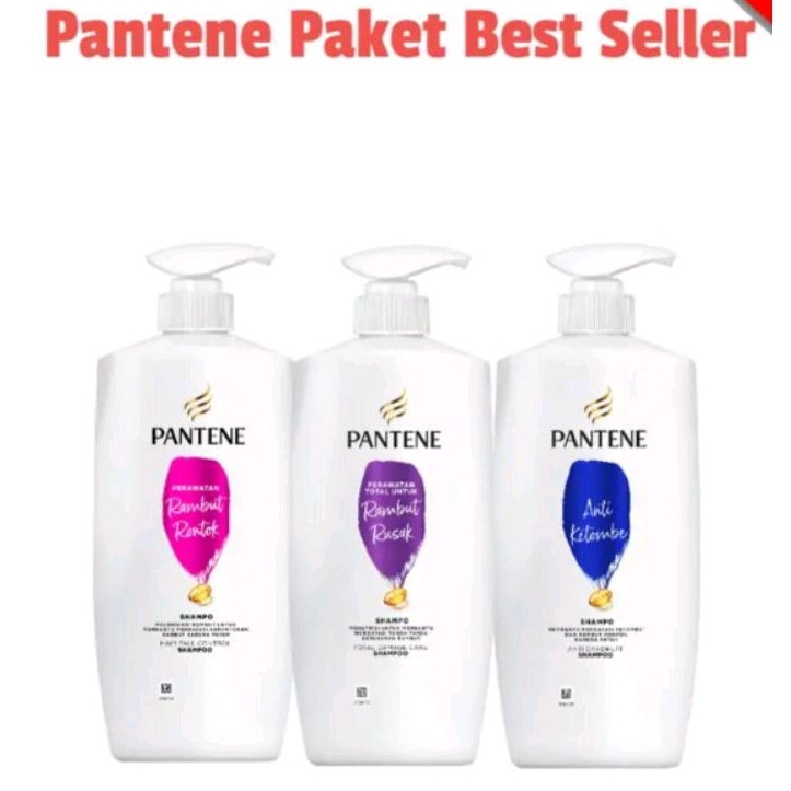 SHAMPOO PANTENE ANTI KETOMBE PERAWATAN RAMBUT RONTOK RUSAK 400ML SHAMPO ANTI DANDRUFF HAIR FALL CONTROL 290ml