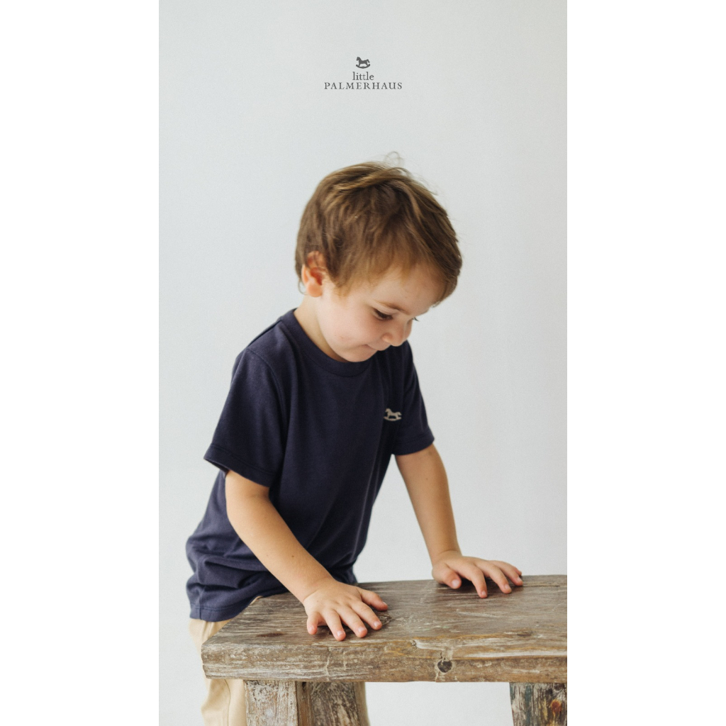 Little Palmerhaus Classic Tee 1-6 Tahun Kaos Anak Unisex