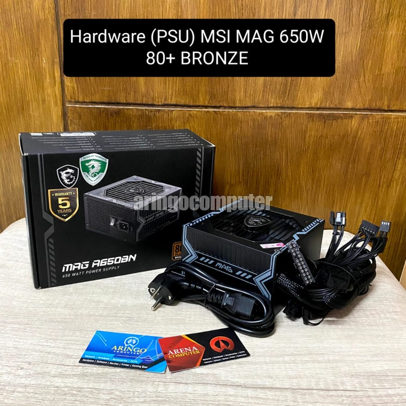 Hardware (PSU) MSI MAG 650W 80+ BRONZE