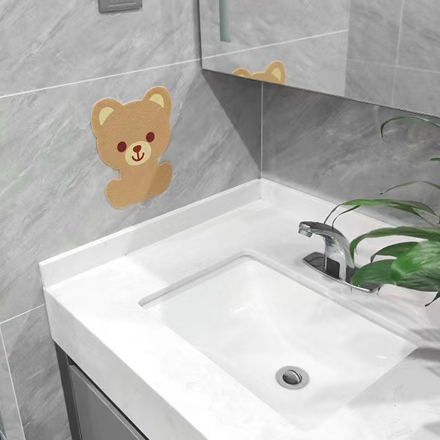 MMM Stiker Pewangi Toilet Karakter Beruang Kelinci Kodok Lucu Stiker Tempel Pewangi Aroma Ruangan Stiker Parfum Laci WC Stiker Pewangi Kamar Mandi Lucu Tahan Air