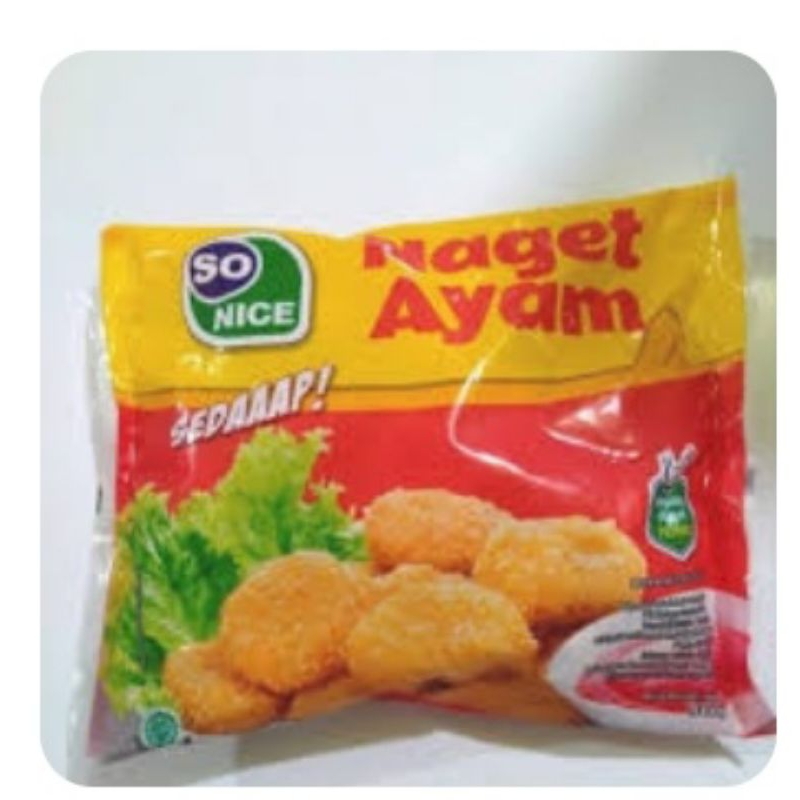 

Naget so nice 500 gr bentuk coin