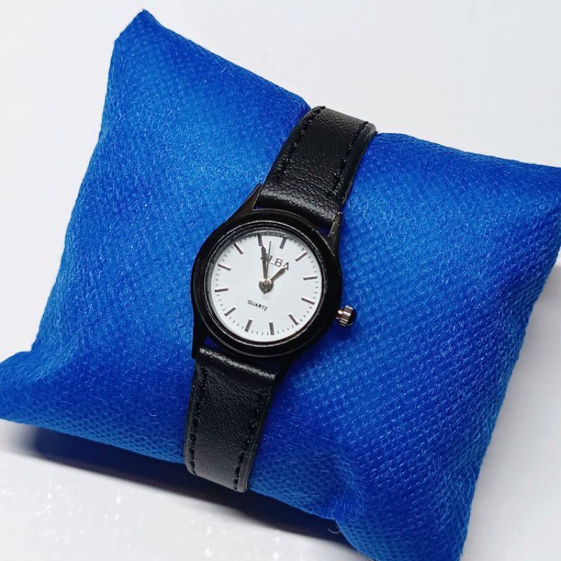 JAM TANGAN CEWEK TALI KULIT JAM CEWEK DIAMETER KECIL