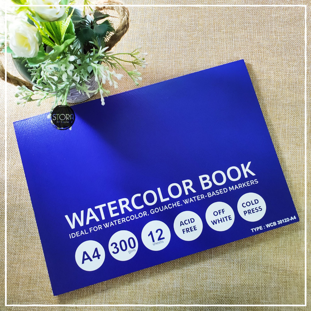 

WATERCOLOR BOOK VTEC A4 WCB30122