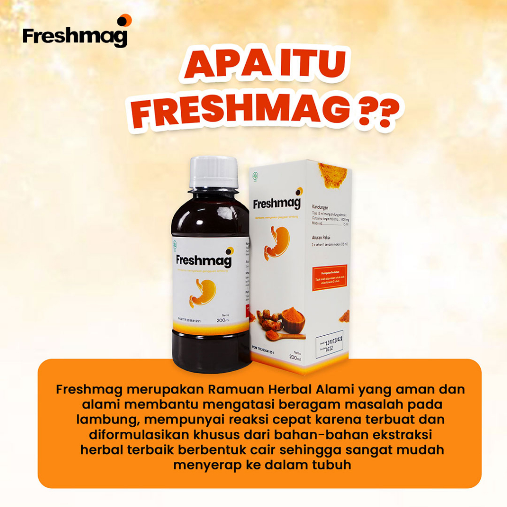 Freshmag Madu Herbal Solusi Atasi Maag