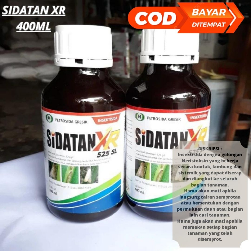 TERBARU RACUN ULAT DAN LARVA PENGGEREK BATANG,KAPER SIDATAN XR 400ML