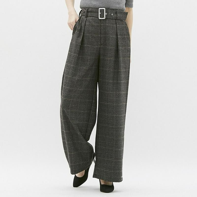 Unq linen wide leg pants