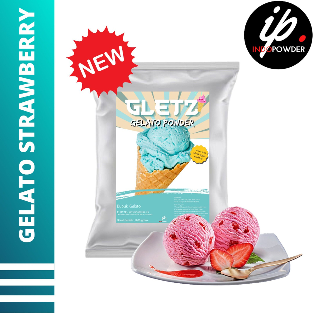 GELATO VARIANT 1Kg I Bubuk GELATO ALL VARIANT I GELATO POWDER 1Kg