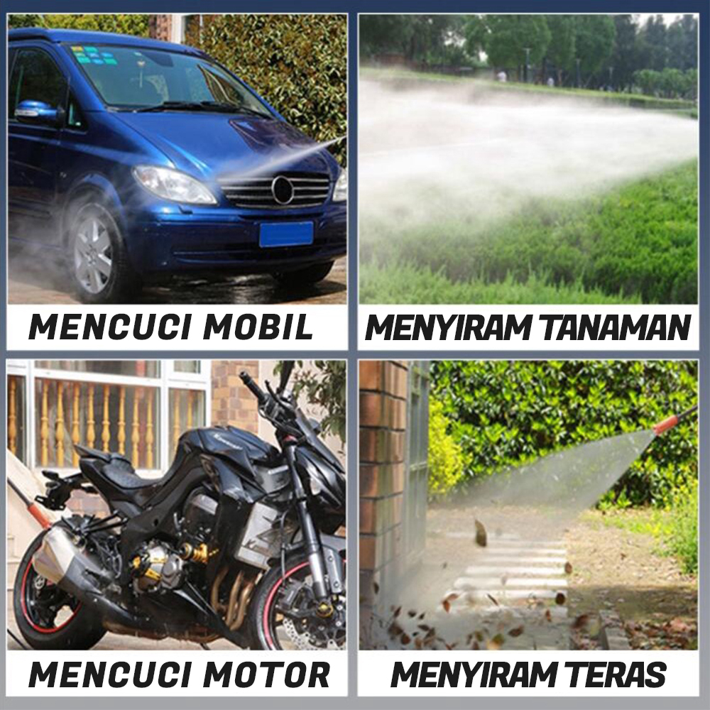 Alat Cuci Mobil Dan Motor/Semprotan Serbaguna Dengan Pompa Turbo XCJ-1