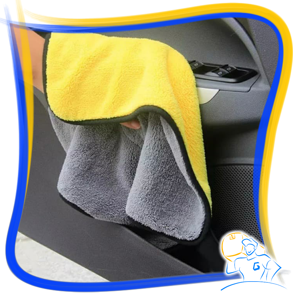 Kain Lap Mobil Microfiber Serap Air Daya Tinggi Uukuran 30 x 30 cm Lap Serbaguna Bahan Lembut dan Halus