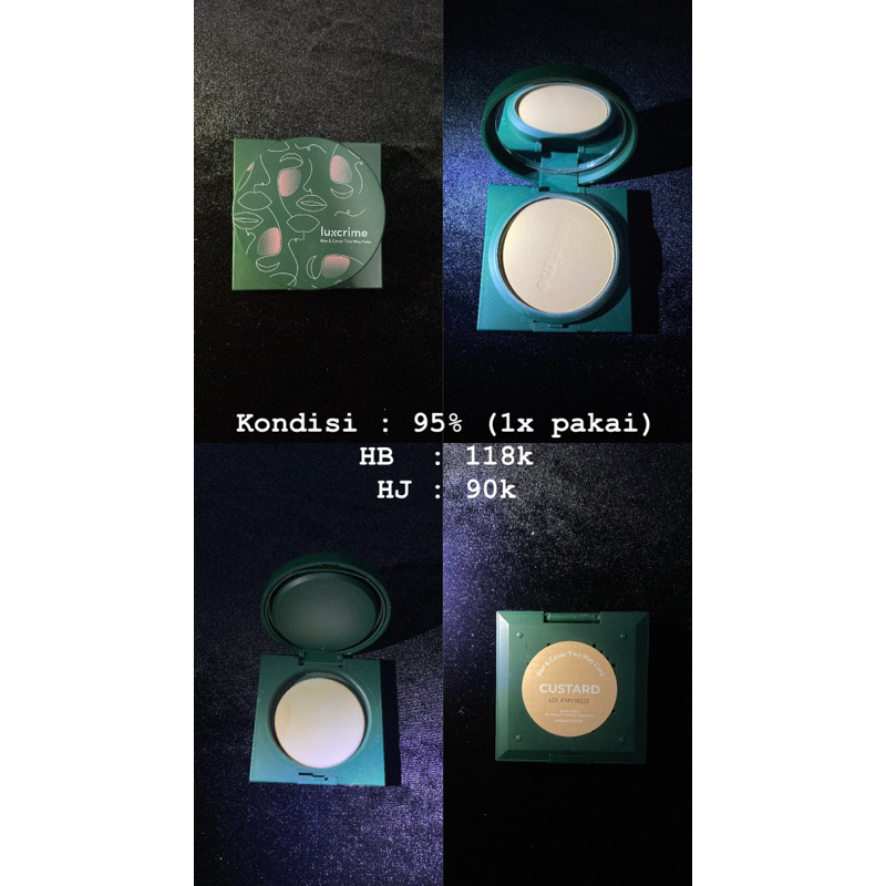 LUXCRIME | Preloved Luxcrime Blur & TWC Custard