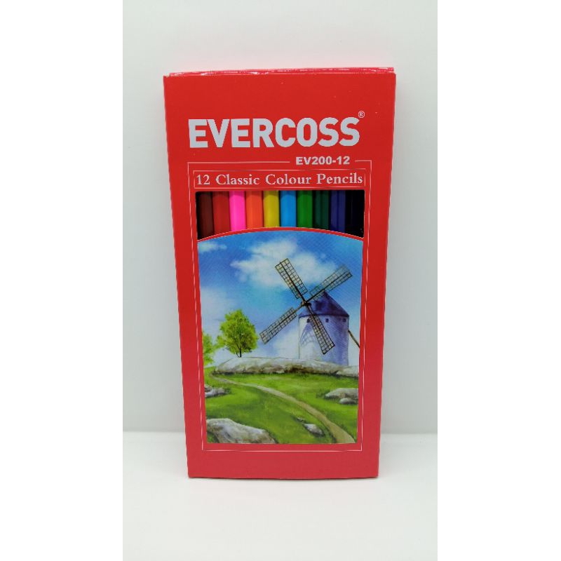 

PENSIL WARNA MURAH EVERCOSS PANJANG 12