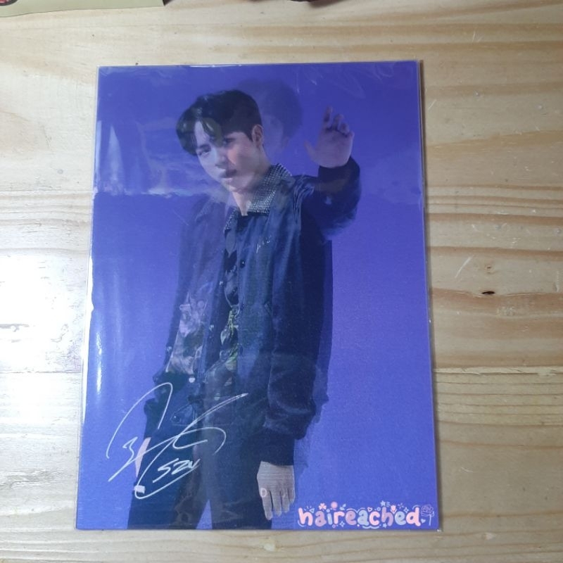 Postcard Lenticular Dicon Behind BTS Special Japan Edition Official Jin Seokjin