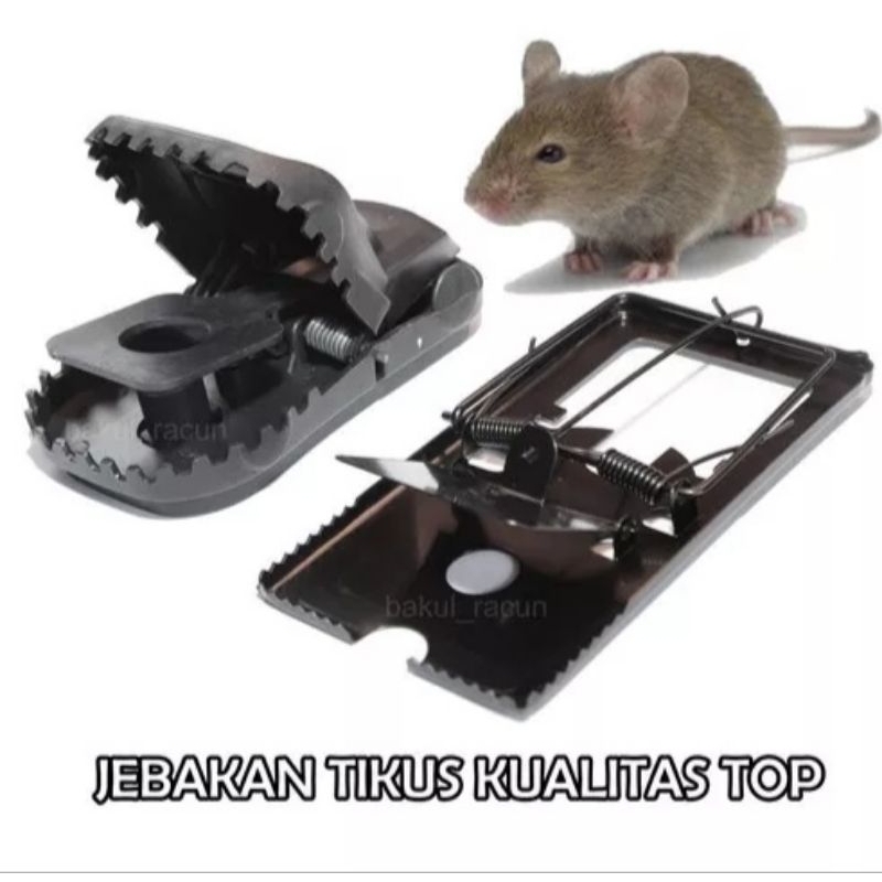 Mouse Trap - Alat Jebakan Perangkap Tikus - Jebakan Tikus