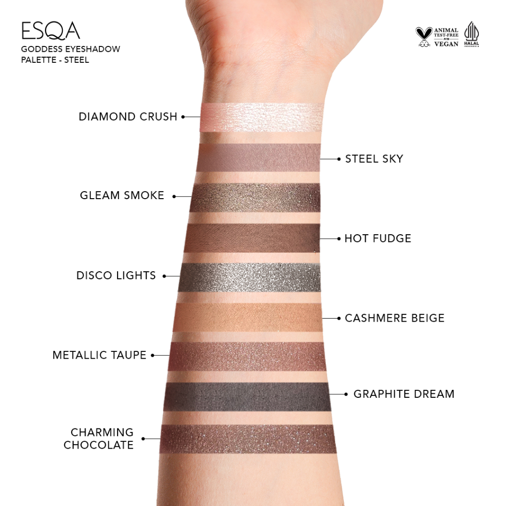 ❤ MEMEY ❤ ESQA Goddess Eyeshadow Palette