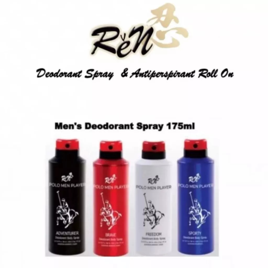 ❤ MEMEY ❤ REN Polo Men Club Deodorant Spray