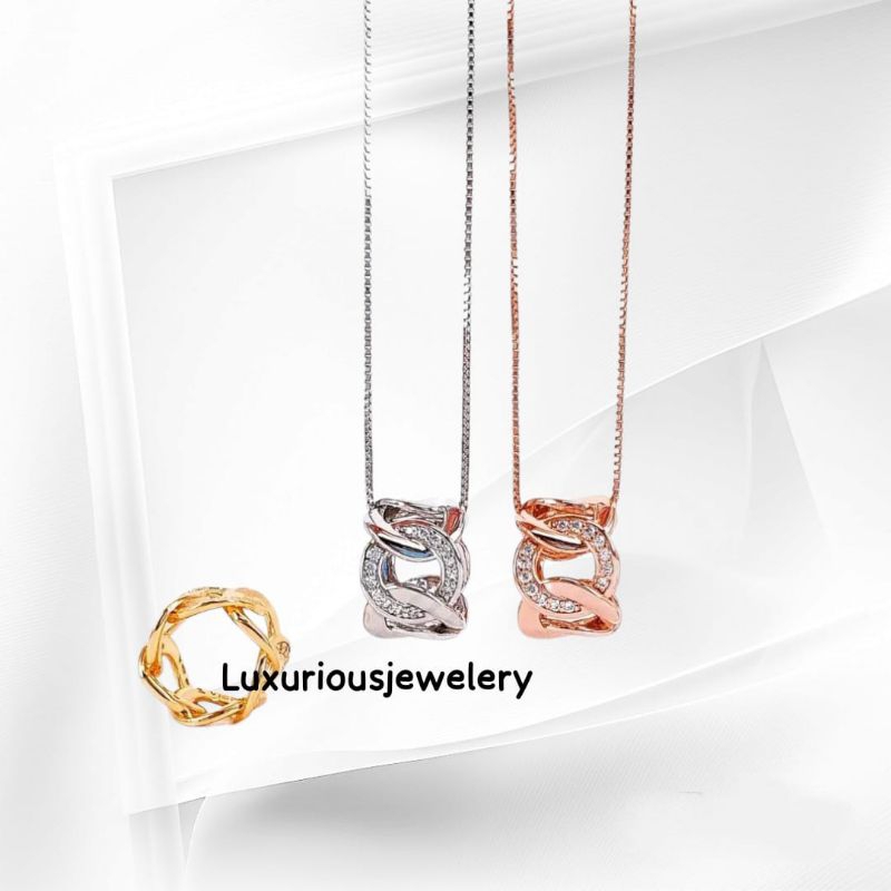 Kalung liontin Authentic hems premium quality