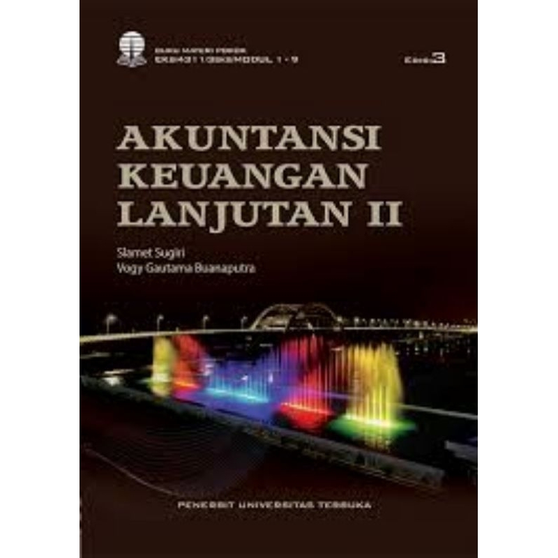 Modul UT Akuntansi Keuangan Lanjutan II (Preloved)