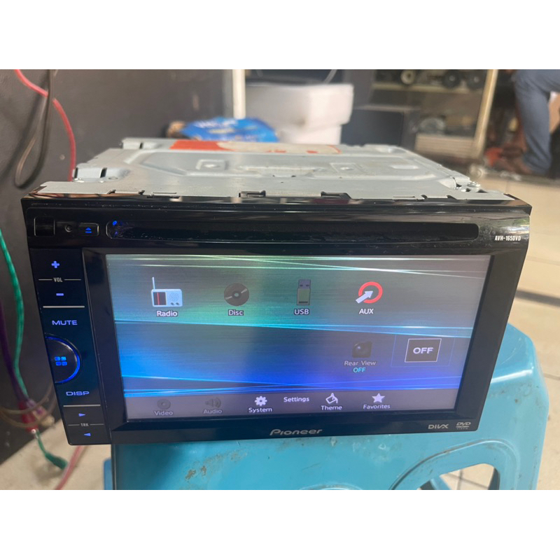 Head unit pioneer Avh 165dvd