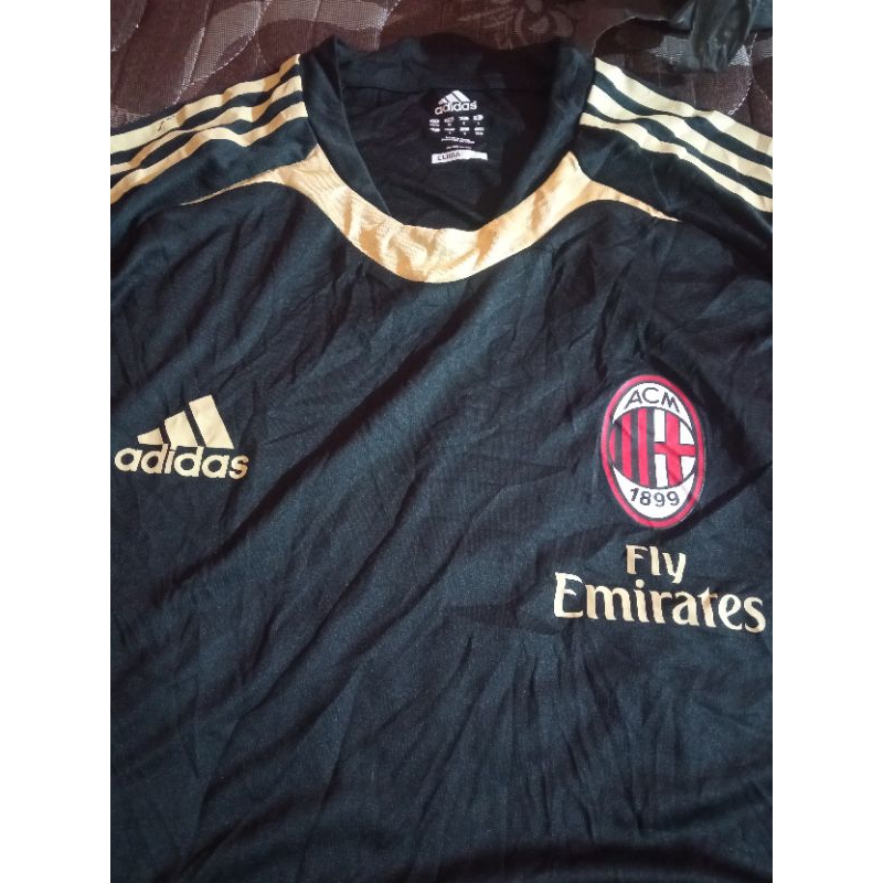 JERSEY AC MILAN MUSIM 2010-2011 TRANING SIZE L INDONESIA
