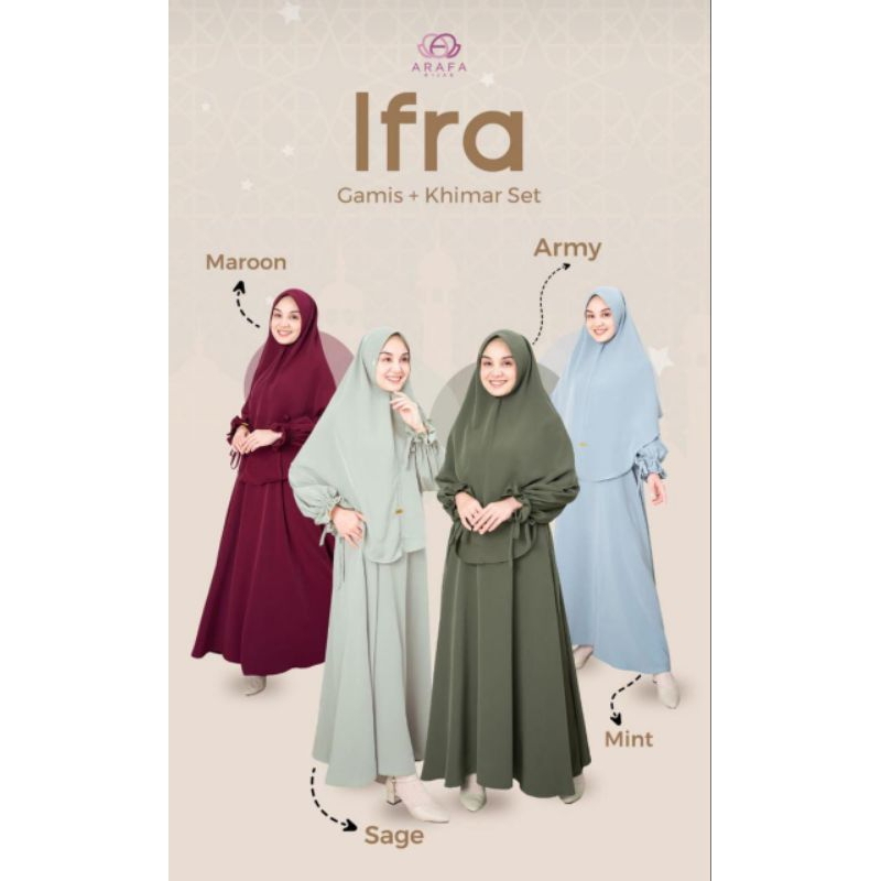 IFRA GAMIS SET FROM ARAFA HIJAB