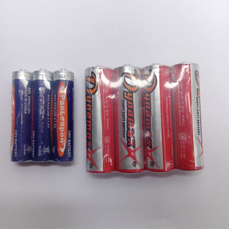 COD Baterai AA A2 DYNAMAX 1,5 Volt Batere Power Kualitas SNI